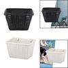 Bike Basket Tricycle Basket with Straps Portable Woven Basket Sundries Container Bicycle Front Handlebar Basket for Riding