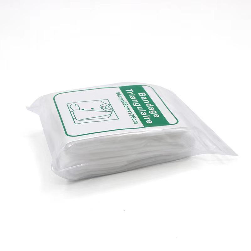 Outdoor Emergency Triangular Bandage for Arm Fracture Fixation - Non-Woven First Aid Scarf