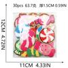 Sweet Candy Embroidery Cloth Sticker Lollipop Chapter Boy Clothes Bag Decoration Carrot Fudge Patch Sticker Ironing