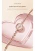 Oulishi Quartz Women's Heart Bracelet Fashion Waterproof Watch