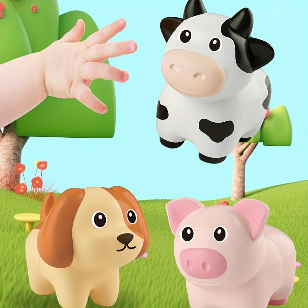 Farm Animal Matching Toy Learning Soft Toys Animals Matching Youngsters Aged 3 Animal Cognition Fine Motor Skills Toy