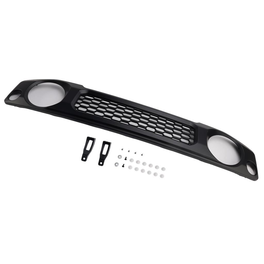 Schwarzer Wabengitter-Frontstoßfängergrill passend für Suzuki Jimny JB74 2019-2023