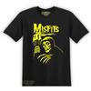 Misfits Yellow Punk, Rock, Band T-Shirt Black S-3XL