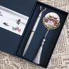 Guizhou Huangguoshu Waterfall Souvenir Bookmark - Jiaxiu Tower Engraved Metal Customization