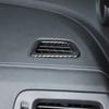 Carbon Fiber ABS Dashboard Side Air Vent Trim Frame For Honda Pilot 2016-