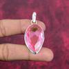 Pink Kunzite Pendant Gemstone Jewelry, 925 Solid Sterling Silver Pendant, Handmade Jewelry Birthstone Pendant, Gift For Him