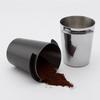 304 Stainless Steel Coffee Powder Cup: Universal 51–58mm Espresso Handle Powder Collector & Smelling Bean Cup