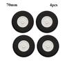 4pcs New 25~76mm Kids Plane Toy Parts Black 1" - 3" Inch Tail EVA Sponge Wheel Hub Plane Accessory