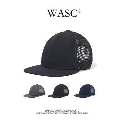 Nouveau chapeau d'été d'extérieur protection solaire maille séchage rapide casquette de baseball décontractée broderie lettre chapeau de sport femme