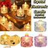 24pcs/box Delicate Design LED Mini Candle Light Romantic Atmosphere Light  Daily Decoration