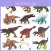 Miniature Dinosaur Tyrannosaurus Models Set Kids Learning Play Collection And