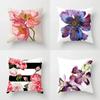 Home Decor Colorful Floral Patterns Pillow Covers For Decor Pattern Cushion Cover Suitable For Sofa Bedroom Car Pillow Cover