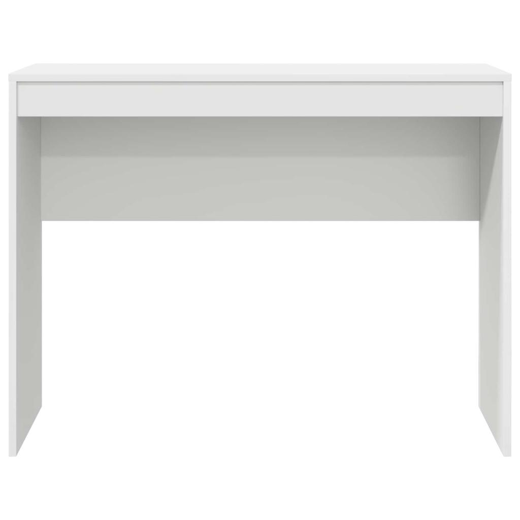 White Desk 100 X 40 X 76 Cm