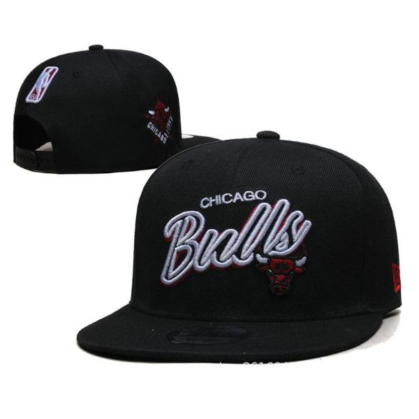 Source Baseball Cap Basketball League Bull Hat Street American Retro Embroidery Flat Edge Bull Head Casual Hat