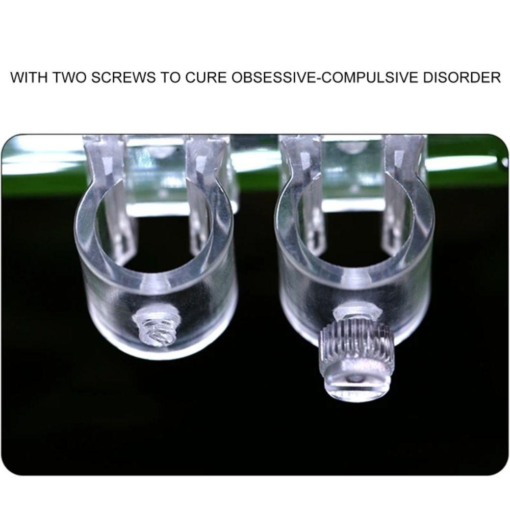 Hard PC Material Aquarium Pipe Holder Acrylic Aquarium Hose Holder  Aquarium