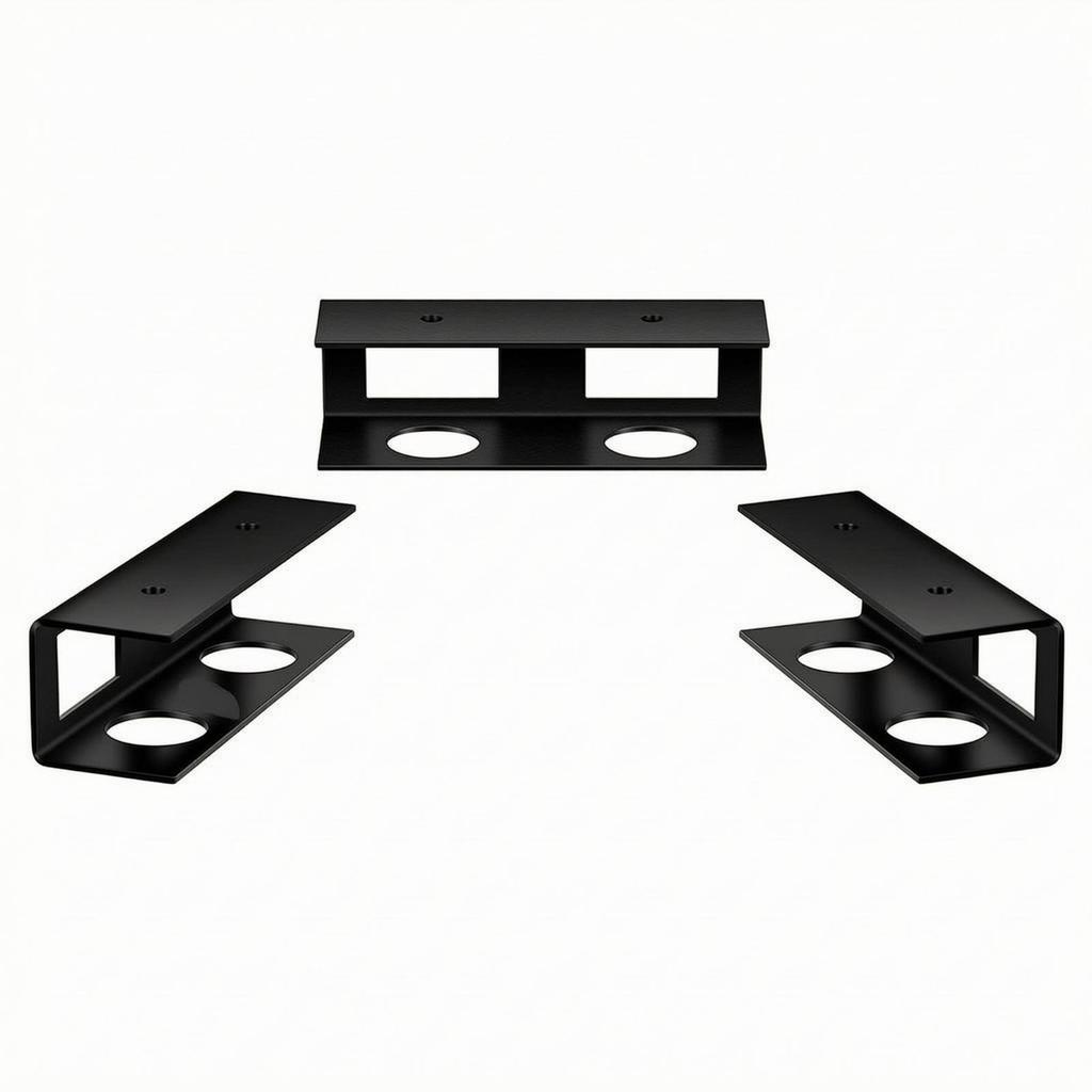 Under Desk Organizer Easy to Install Under-Desk Laptop Storage Bracket Sturdy