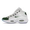 Reebok Question Mid NCAA Pack - Michigan State 2023 Men Sneakers White Cloud-White Pine-Green ID6690