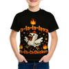 summer Fashionable Comfortable Soft Children's Top Cartoon  Animal Series 3d Round Neck Short Sleeve Leisure versatile Children's T-shirt