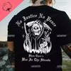 Gothic Harajuku Biker Skull Graphic Tshirts Men Fashion Trend Short Sleev Tops Dark Punk Skulls Retro T Shirt Male Oversized Tee