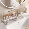 Practical Shelf | Bathroom Sink Organizer, Multi-functional Plastic Kitchen and Bathroom Sink Storage Rack Set - Faucet Hanging Storage Shelf