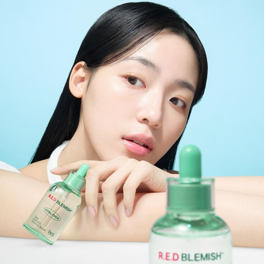 DR.G Red Blemish Clear Hyal Cica Soothing Serum 50ml - Cica Soothing Hydration, Korean