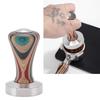 Wood Handle Espresso Tamper Flat Base Coffee Press Tool Professional Coffee Tamper Coffee Brewing