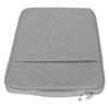 Laptop Sleeve 15.6in 39x29x2cm Double Layer Design Polyester Laptop Carrying Case for OS Laptop Pro for HP for DellGrey