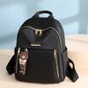 Letter Stylish Oxford Fabric Backpack For Women With Water Resistant Design And Spacious Interior For Travel