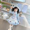 Vestito estivo da bambina Cinnamonroll Lolita Principessa con spalline per festa di compleanno