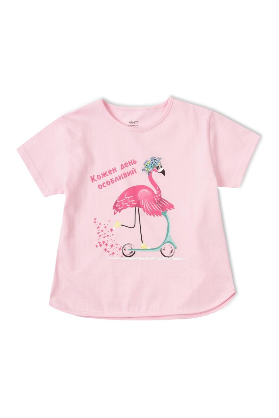 

Футболка KRAKO (77320) 86-92(cm) рожевий