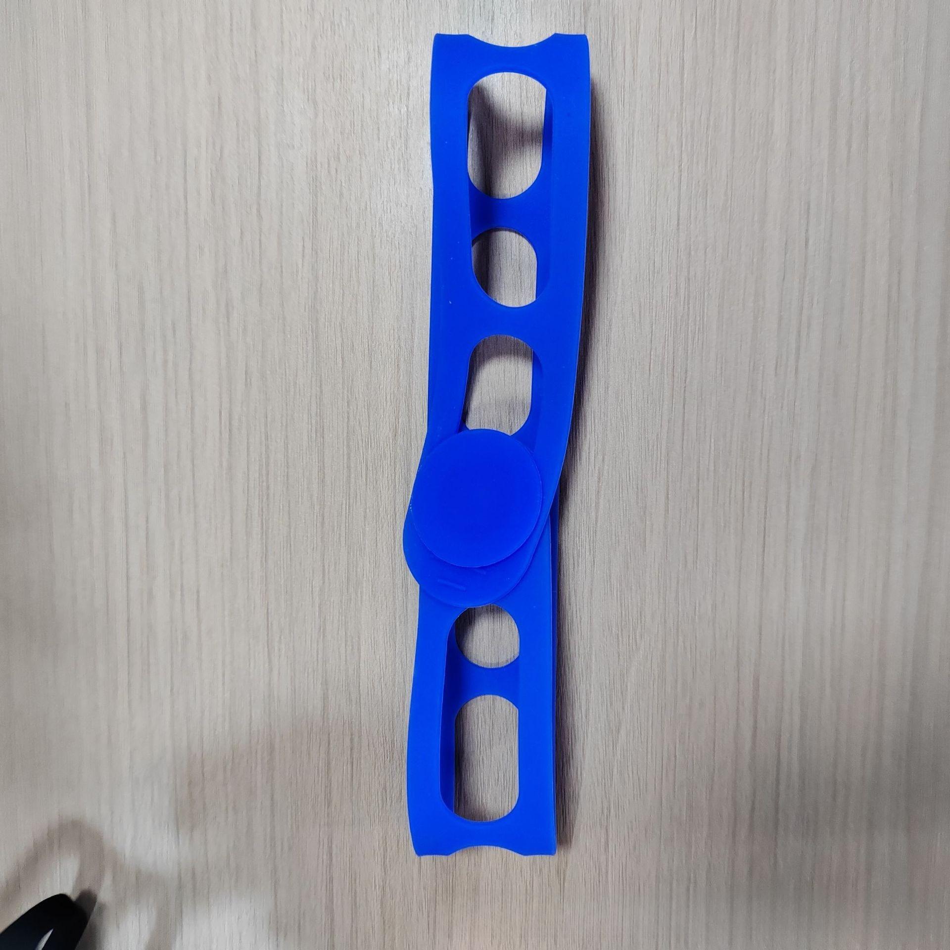 

Multi-purpose silicone cable ties - reusable, durable and multifunctional, suitable for outdoor gear, home organization синій