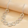 Jewelry Sexy Pleated Ring Chain Waist Chain, Simple Corrugated Ring Body Chain Bodychain