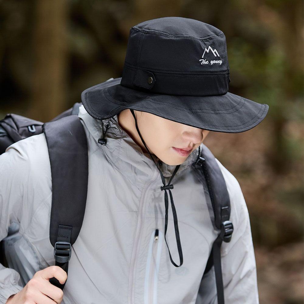 Portable Sun Protection Fishing Hat Breathable Anti-UV Fisherman Hats Sun Hat Summer