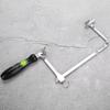 Portable Saw Bow Black Handle Jewelry Woodwork Craft Making Processing Tool