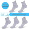 Men's Breathable Cotton Mid-Calf Socks - Sweat-Absorbent, Versatile Business & Sports Wear for All Seasons