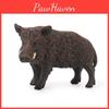 Animal Figurine Pvc Wild Pig Model For Decoration And Educational Use