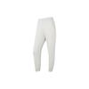 Knitted Sweatpants Women's White Moderate Cuffed Pants HZ3002