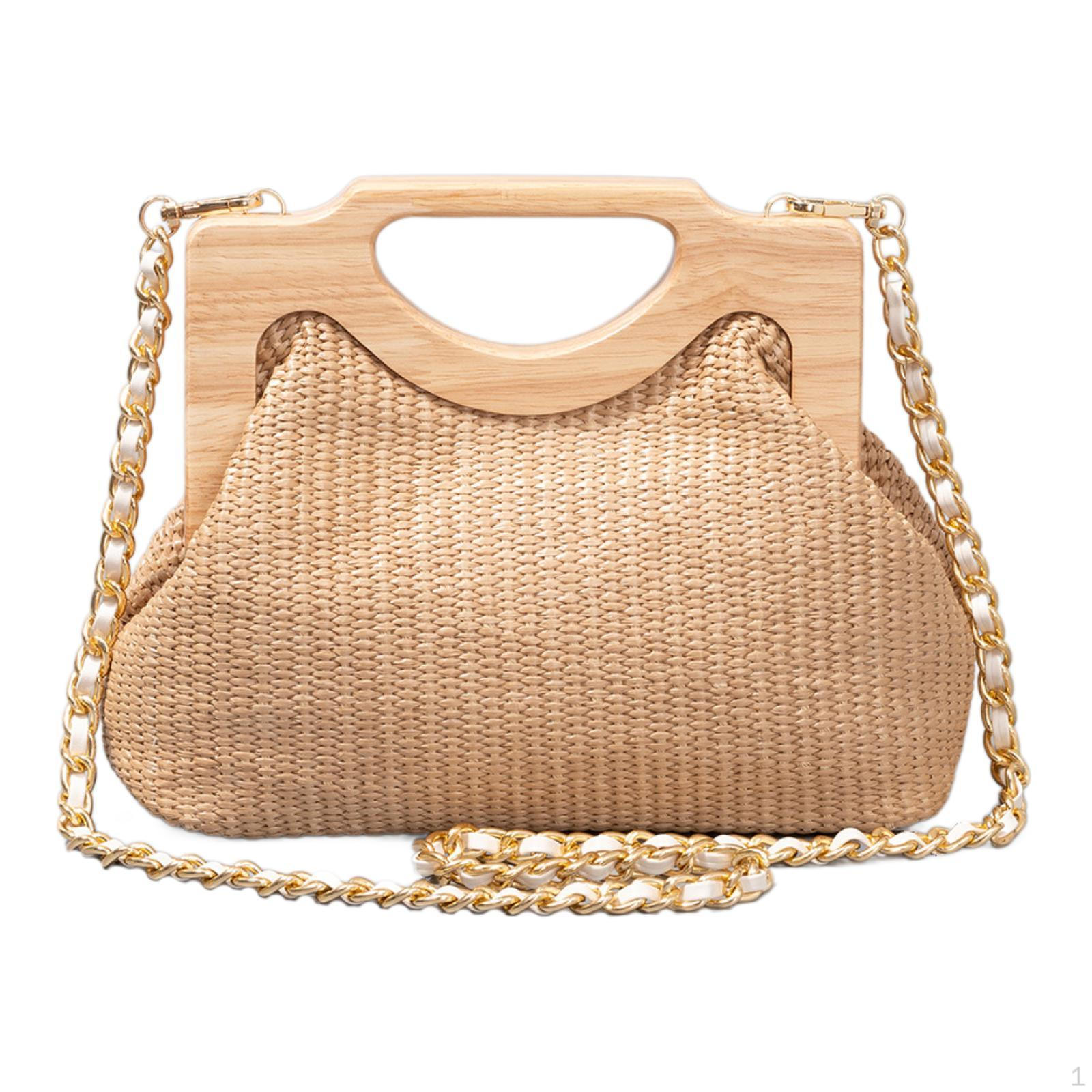 

Women Shoulder Bag Casual Chain Female Tote for Birthday Travel Street хакі