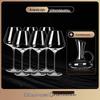 European Style Glass Wine Set