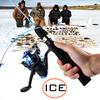SOUGAYILANG Ice Fishing Rod and Reels Set Multicolor Metal Guide Outdoor Sports Ice Fishing Gear Set