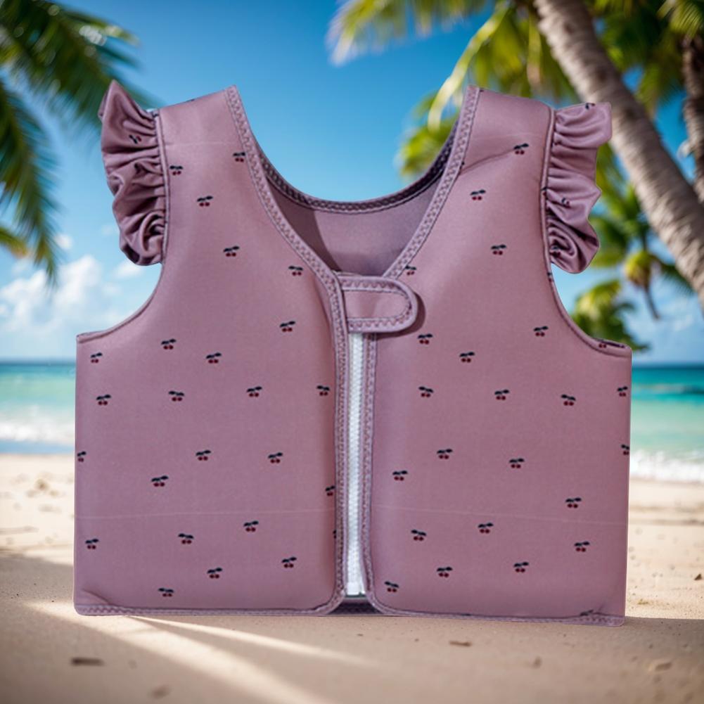 Barnsimväst Simträningsväst Söt Simhjälp Flytkraftskläder Tecknad Flytdyna Baddräkt Flytkraft Simkläder för Pojkar Flickor