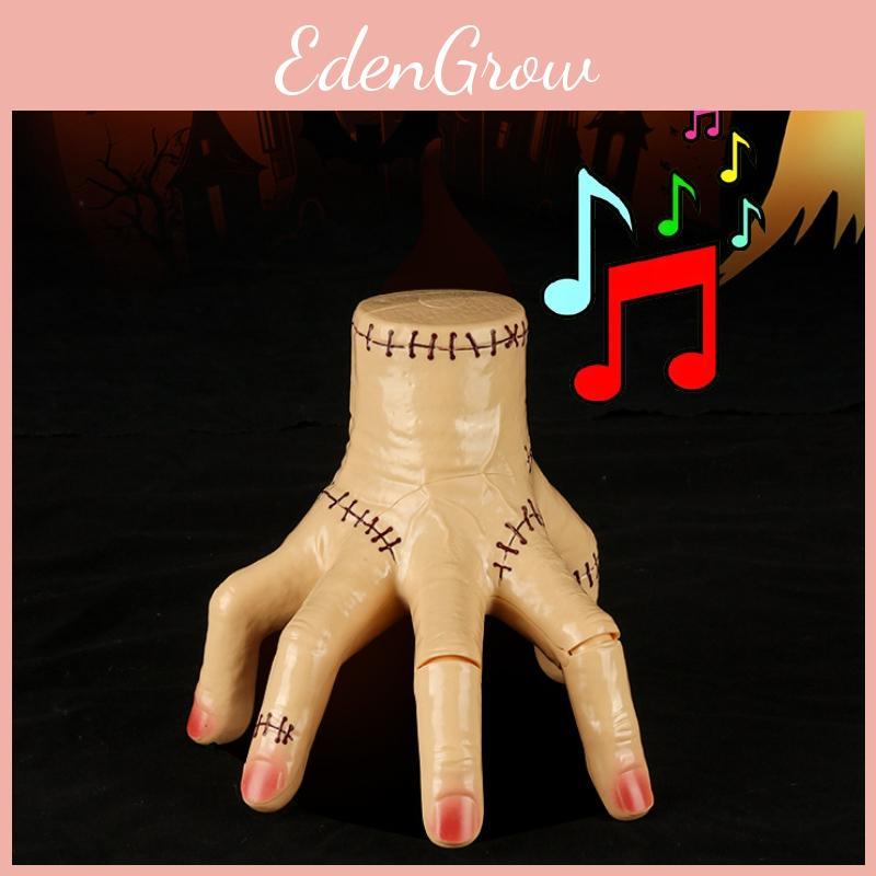 Wednesday Addams Thing Halloween Krabbelnde Hand Spielzeug Mit Lichtern Musik Spaß Streich