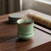 Bamboo Joint Style Teacup Smooth Glaze Cup OvenGlazed Finish Ceramic Tasting for
