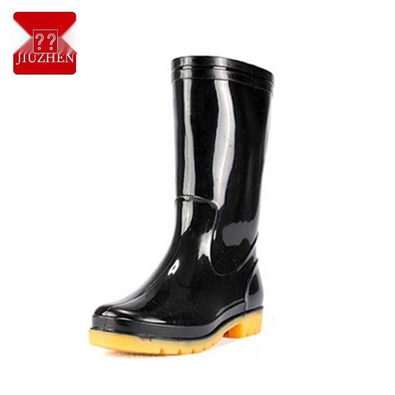 Jiu Zhen 9534 Waterproof Rubber Rain Boots 39