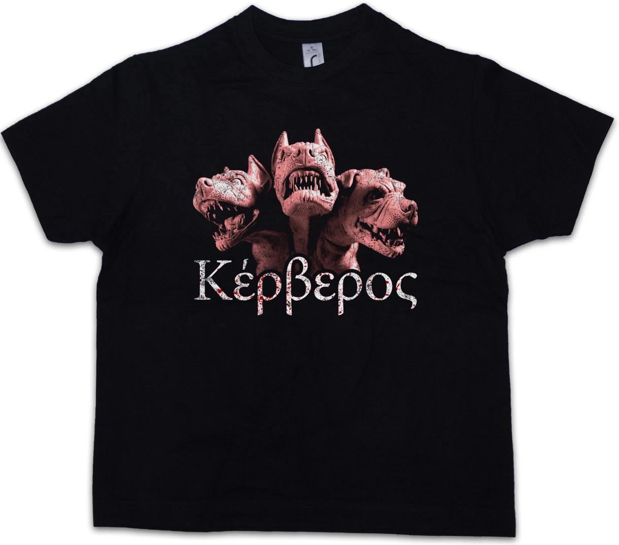 CERBERUS Kids Boys kids boys T-Shirt Dog Hound of Hades Underworld Heracles Twelve labours 100