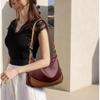 High-Quality PU Women's Leather Tote Handbag Luxury Designer Shoulder Crossbody Bag Ladies' Casual Messenger Bag