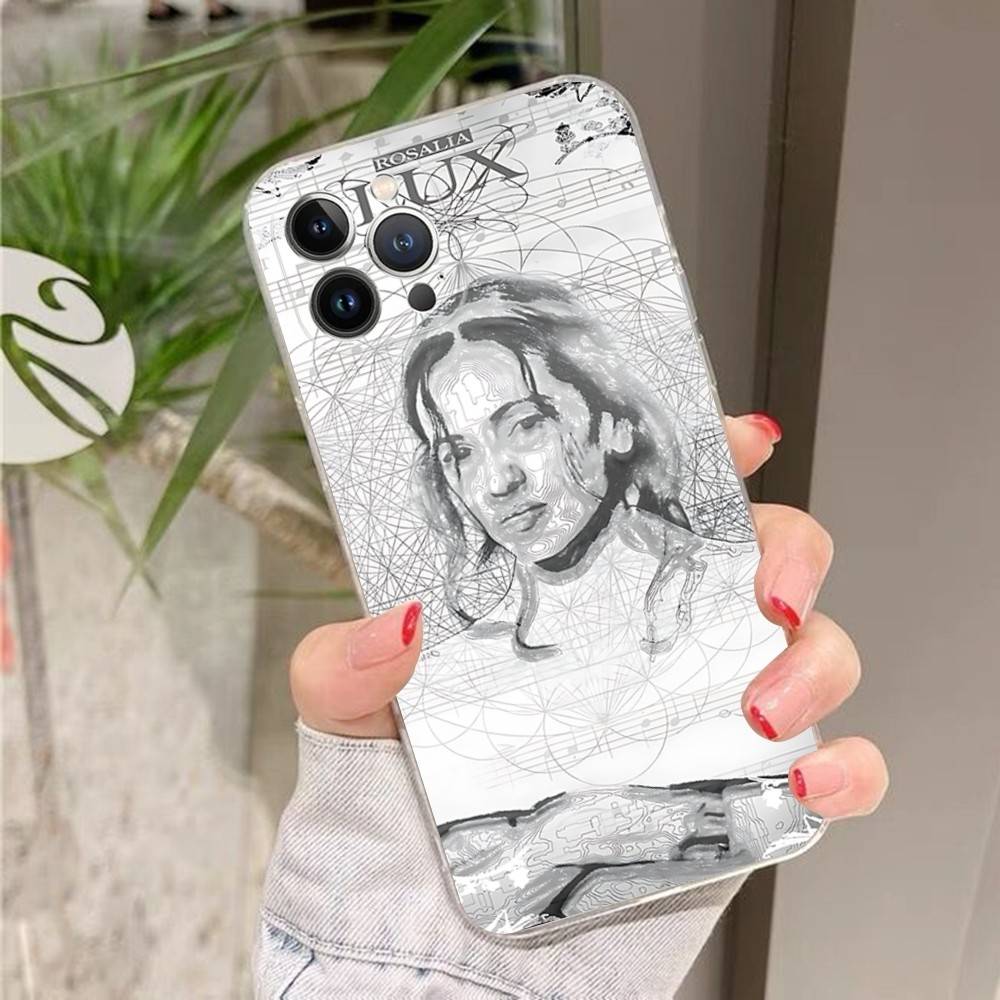 Singer Rosalia Lux For IPhone 17 16 15 14 13 12 11 Pro Max Plus Phone Case High End Silicone