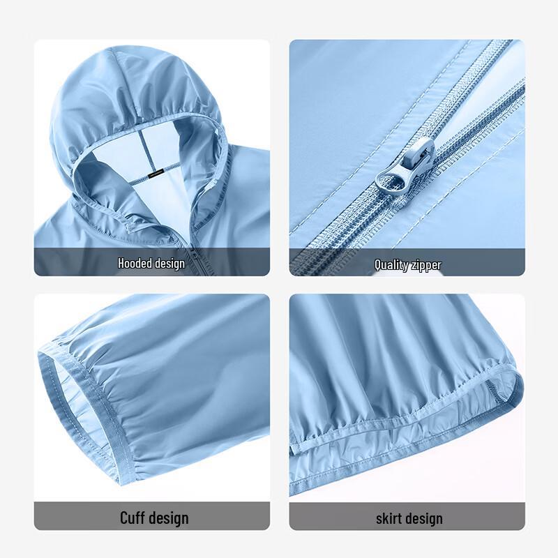 Mark Fairwhale Herren Sommer Kapuzen-Sonnenschutzjacke
