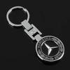 GLC GLB Car Styling Emblem Metal Keychain Key Ring Accessories For Mercedes Benz AMG W203 W206 W220 W205 W211 W212 W201 W210 W1