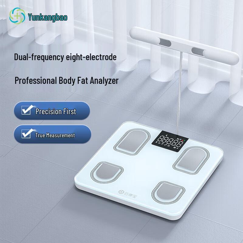 Yunkangbao CS10A Smart 8-Electrode Body Fat Scale with Bluetooth & Wi-Fi (CN Version)